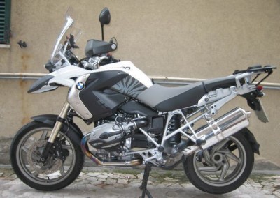 R1200GS mod. '08 FIANCHETI ZEBRATI NERO/GRIGIO