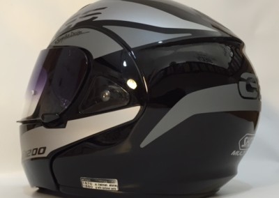 SHOEI-MULTITEC "BlackSilver"